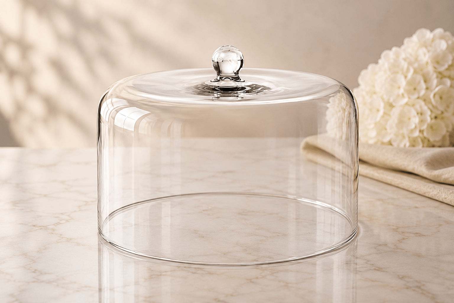 Signature Luxe Glass Dome – Jumbo (Exclusively for 13") - Velvera Warm